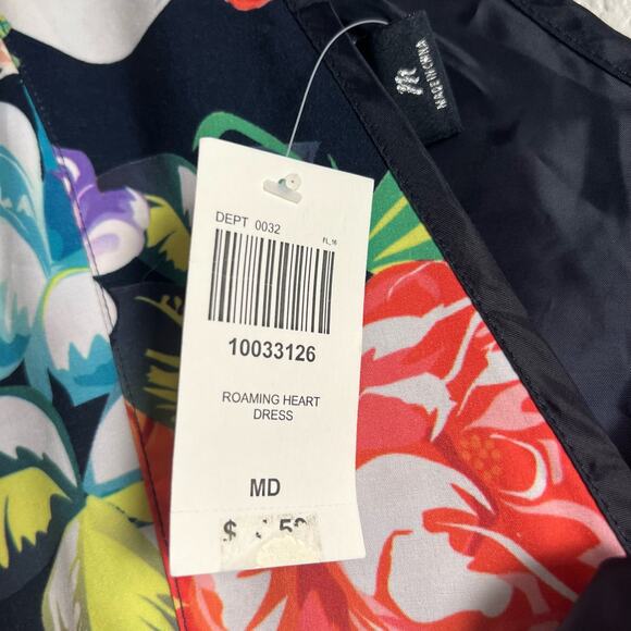 Iron Fist Roaming Hearts Skull Floral Print Fit & Flare Jersey Mini Dress Size M - Picture 9 of 11